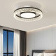 Light luxury Italian style bedroom bladeless fan lamp
