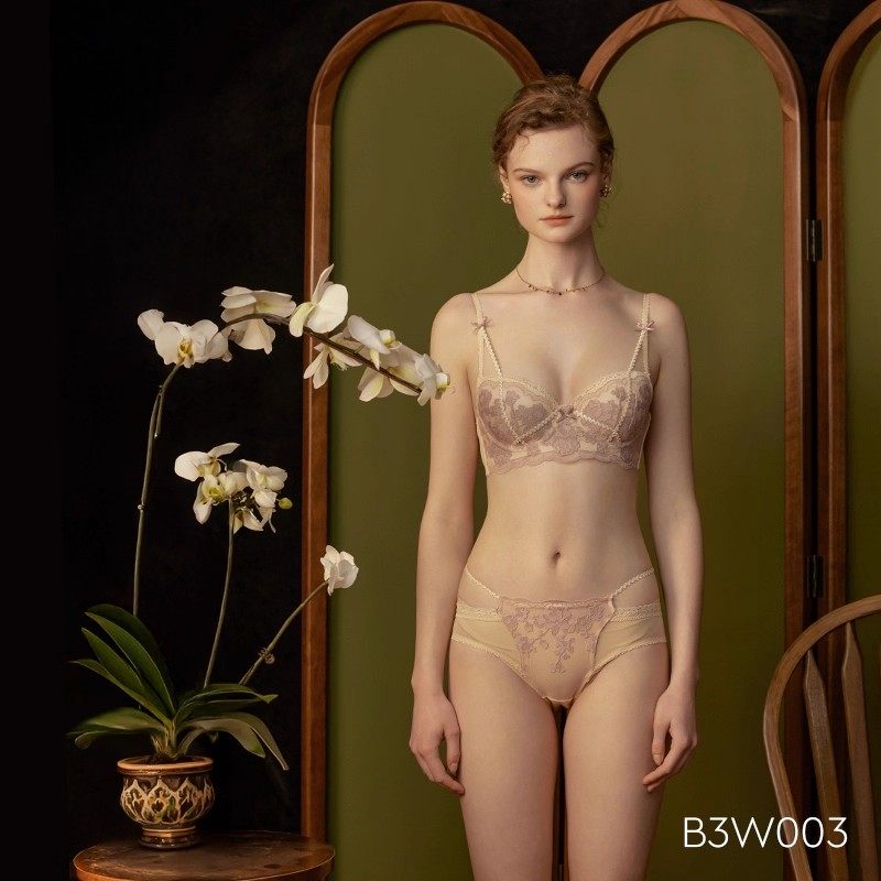 【所有姐姐的衣橱直播间】宝诗嫣法式轻聚拢内衣套装薄款蕾丝胸罩,淘宝优惠券,粉丝福利购,淘宝优惠卷