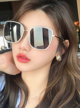 防紫外线防晒方形墨镜时尚潮流女