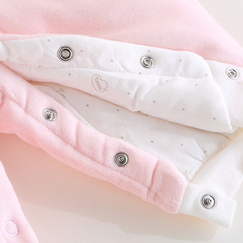藤之木工房新生儿宝宝保暖爬服内衣 藤之木工房母婴连身衣/爬服/哈衣
