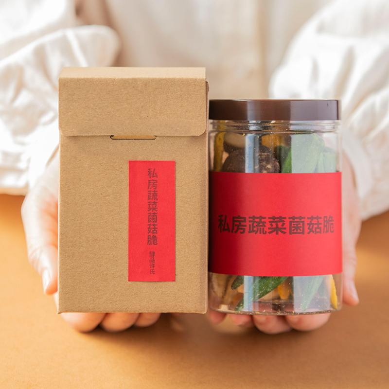 许氏醇品 私房蔬菜菌菇脆蔬菜干即食脱水酥脆解馋休闲营养小零食 - 图3