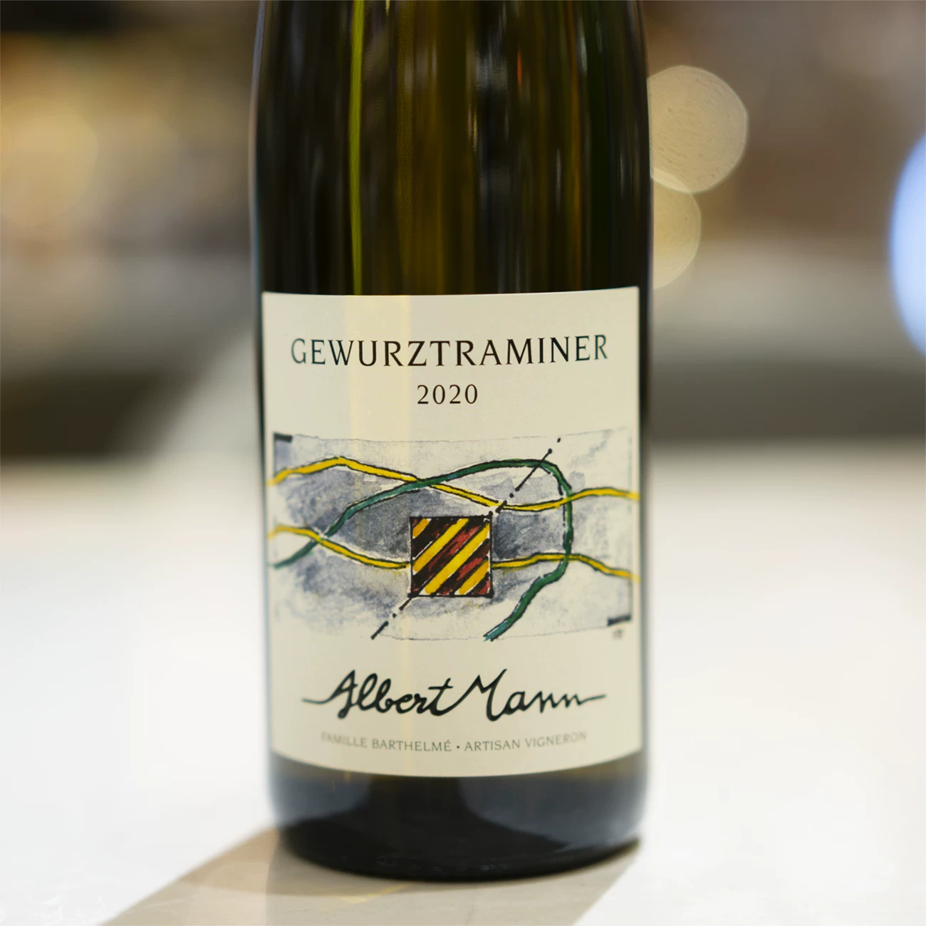 Французское оригинальное вино из бутылки импортированное Alsas Alsace Bo Man Winery Qiong Yao Polyn Balt Sweet White Wine 2020