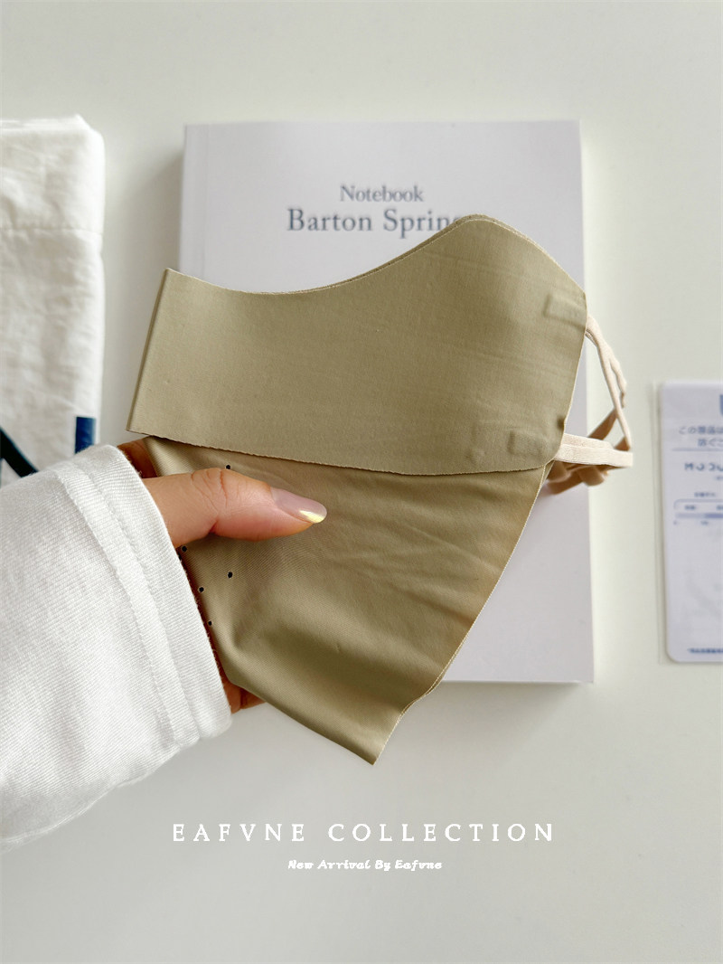 日本uvcut物理遮光护眼角冰丝新款防晒口罩女防紫外线遮阳面罩夏,淘宝优惠券,粉丝福利购,淘宝优惠卷