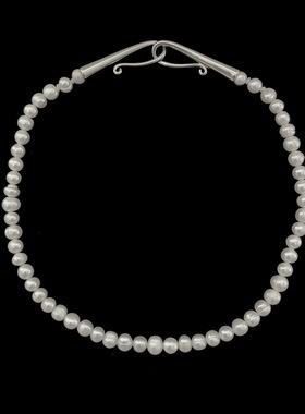 国风高级感天然石小众毛衣链