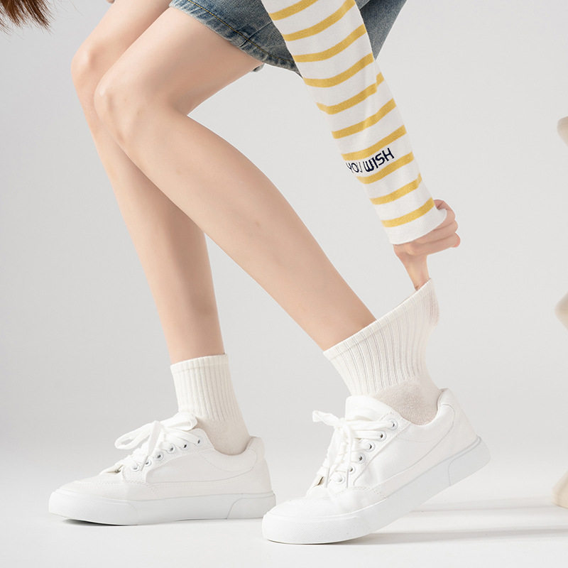 10A袜纯色子女中筒袜防臭袜子女百搭棉质香薰盒袜商务透气礼盒装,淘宝优惠券,粉丝福利购,淘宝优惠卷