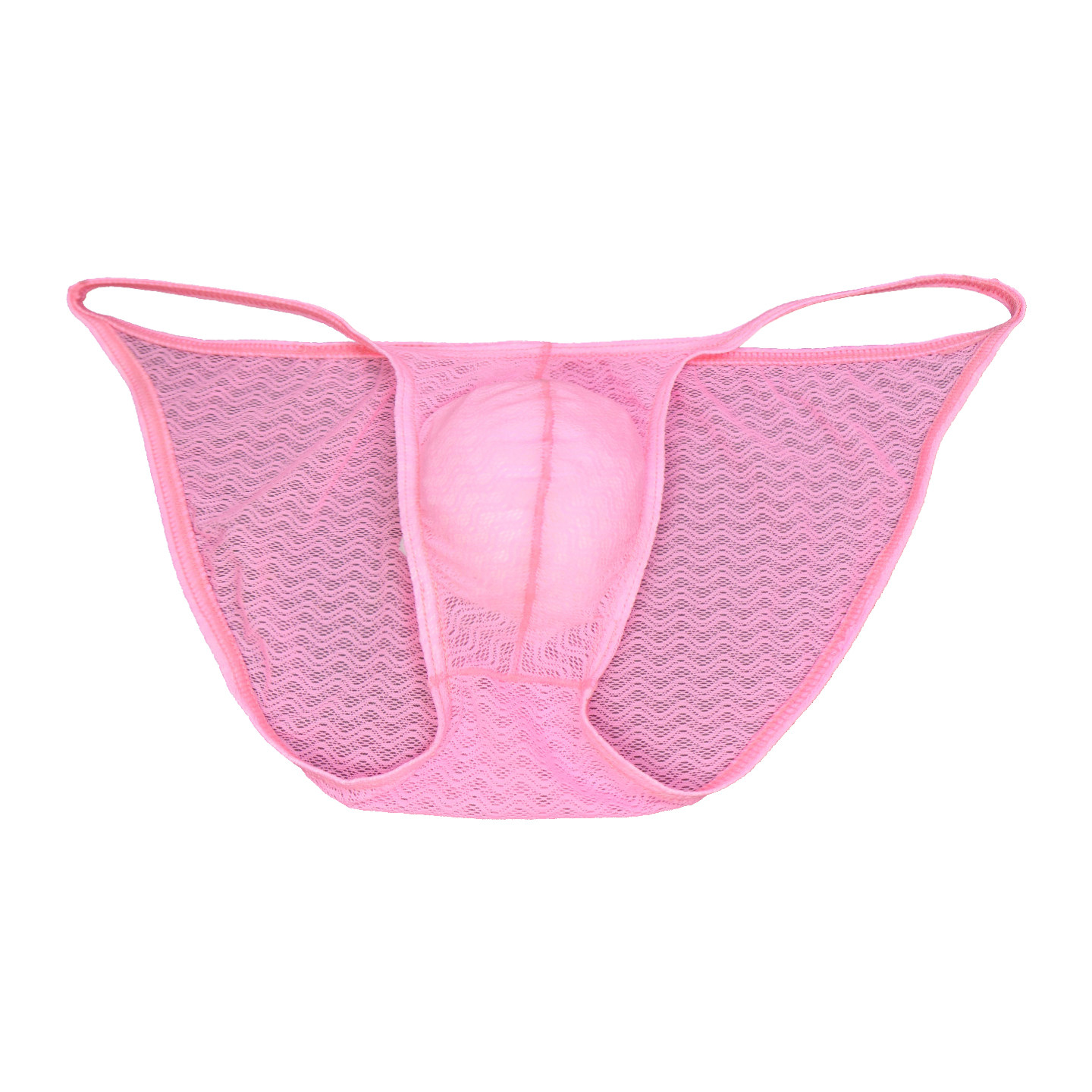 男士蕾丝内裤性感超薄款窄边高叉透明三角裤包臀提花透气速干裤衩,淘宝优惠券,粉丝福利购,淘宝优惠卷