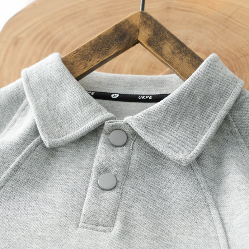 儿童polo衫2025秋季新款男童打底衫卫衣中大童春秋款洋气翻领长袖,淘宝优惠券,粉丝福利购,淘宝优惠卷