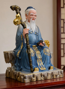 药王爷树脂神像供奉摆件保平安