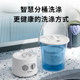 Bucket-folding mini washing machine for babies and children