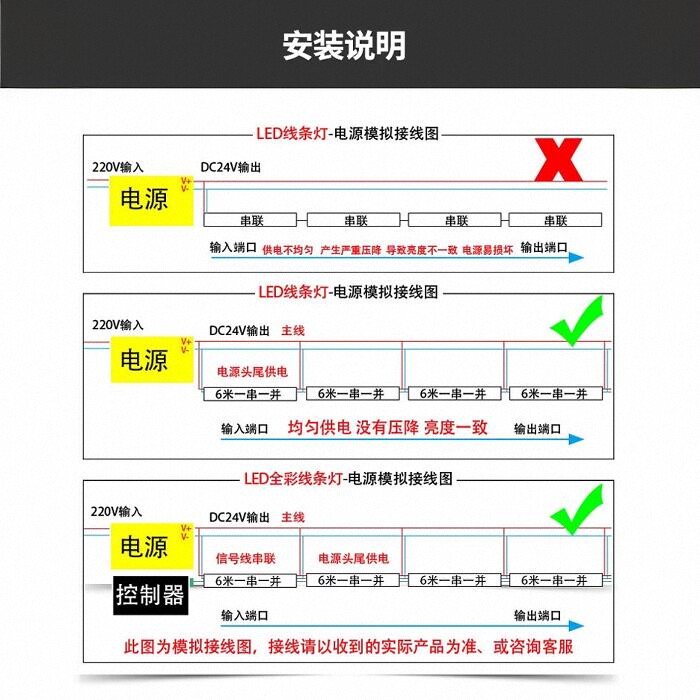 led数码管护栏管七彩跑马灯户外广告招牌灯桥梁楼体防水铝线条灯