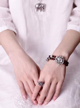 小叶紫檀手串女时尚in