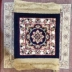 Tân Cương thảm lụa cotton dày pha trộn thảm tay vịn chăn trà coaster pad vuông nhỏ chăn - Thảm thảm vintage Thảm