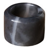 On sale Jade ring inner diameter 20mm Xinjiang Hetian jade blue and white jade seed material jade ring men and women ring