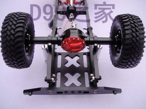 1:10 攀爬车 仿真车 全金属车桥 H2 车桥 D90 scx10 rc4wd cc01 - 图0