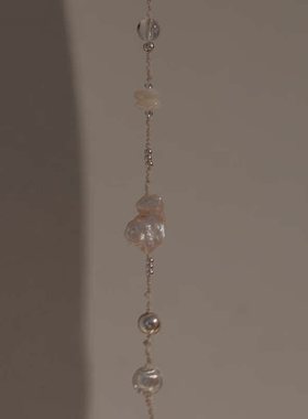 ZVT个性简约女士项链行星中的海洋ins设计个性颈链轻奢项链