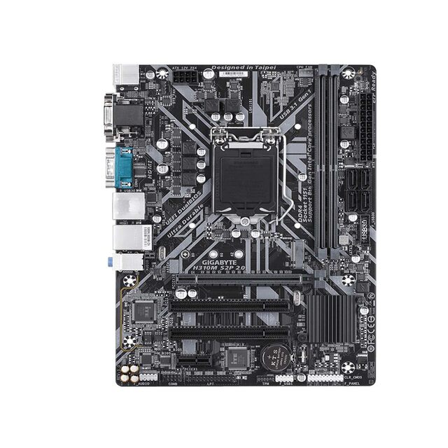 GIGABYTE H310M/B365M motherboard has a one-year warranty