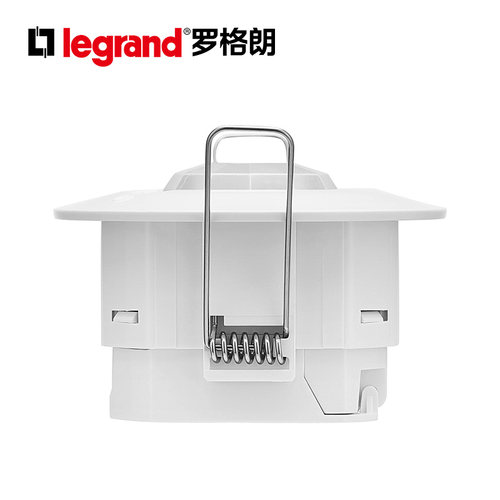 罗格朗开关插座面板莹悦顶装式红外智能人体感应开关墙壁电源 - 图2