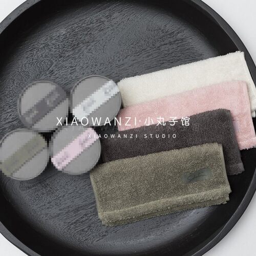 出口日本原单SODA全棉柔软纱儿童吸水亲肤宝宝洗脸小毛巾纯棉童巾 - 图0