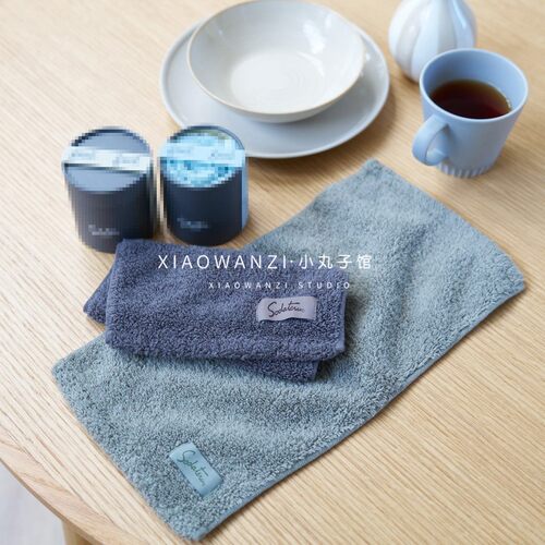 出口日本原单SODA全棉柔软纱儿童吸水亲肤宝宝洗脸小毛巾纯棉童巾 - 图2