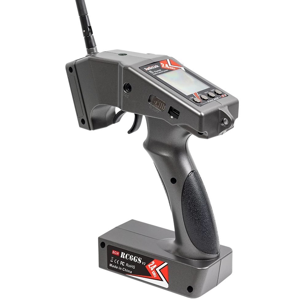 RADIOLINK RC6GS V2 Шестиканальный корпус модели вещевого транспорта Twita Tibal Tibal Tiber Magic R7FG Прием