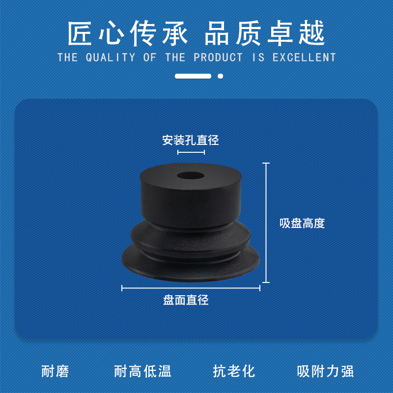 ZP2机械手真空吸盘ZP2-TB06MBS-H5系列双层工业气动配件厂家直销