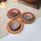 Fully hand-painted round ceramics imported from Türkiye