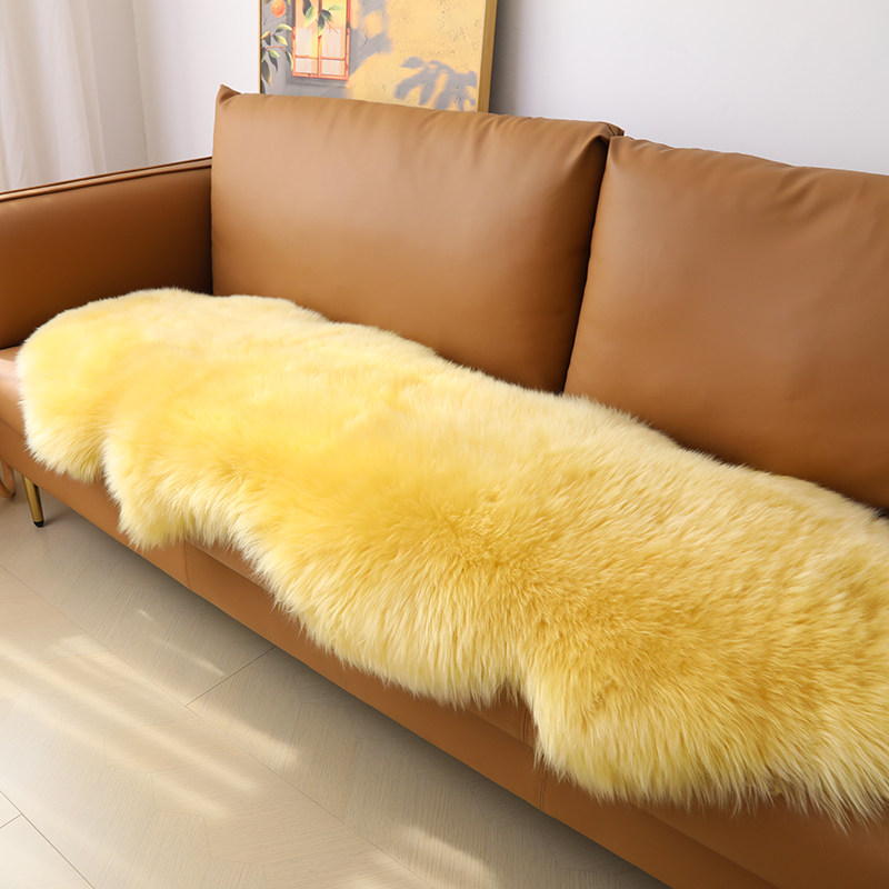 整张羊皮垫澳洲进口羊毛椅子垫轻奢皮草沙发垫真皮坐垫加厚皮毛,淘宝优惠券,粉丝福利购,淘宝优惠卷