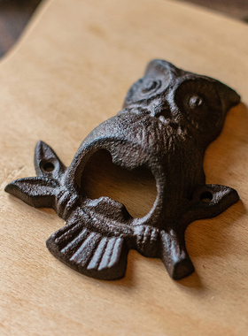 掬涵啤酒开瓶器铸铁餐馆墙壁摆件