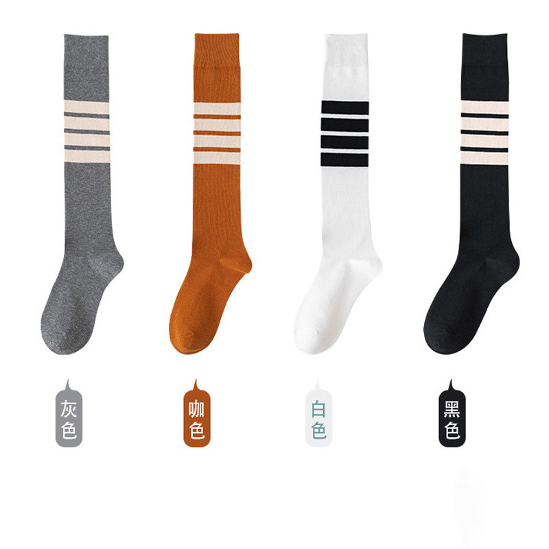 俞兆林女长筒小腿袜潮色日系4袜子 俞兆林兰芷短袜/打底袜/丝袜/美腿袜