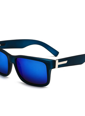 防紫外线方形复古男士太阳镜