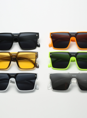 大框圆脸显脸小女墨镜男复古