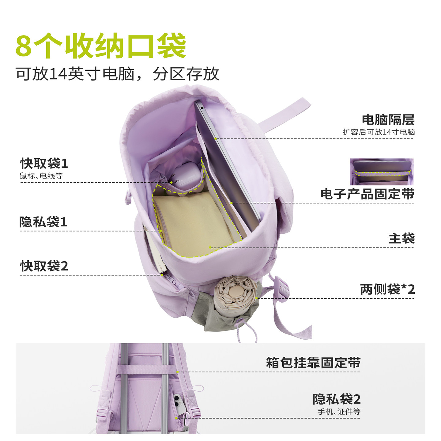 American Xiaohui half-training backpack is lightweight and lightweight outdoor travel school bag waterproof sports backpack product launch