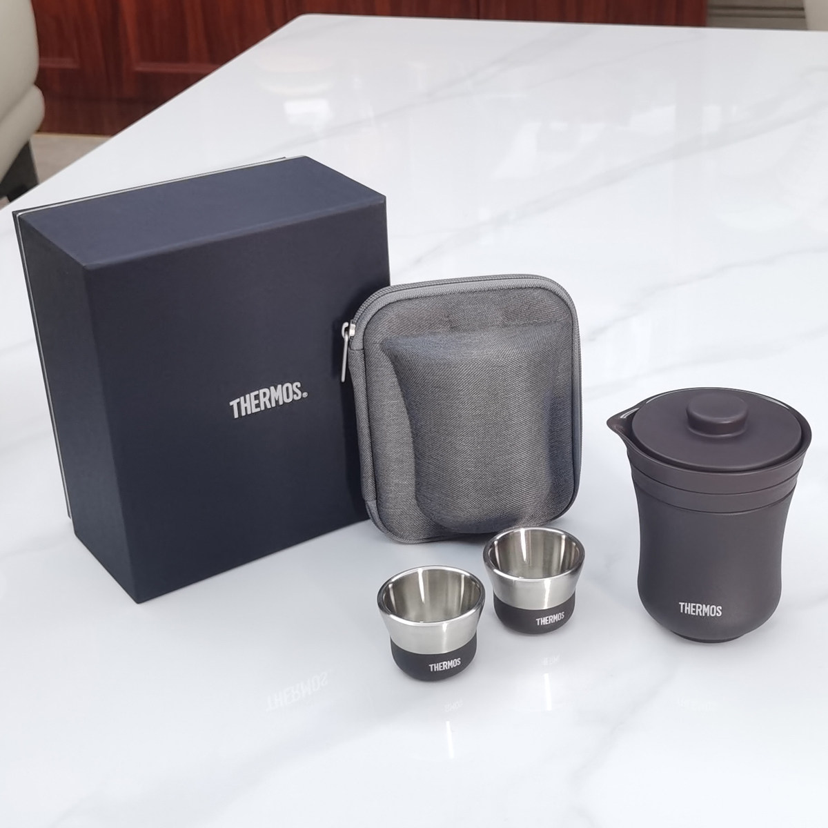 膳魔师水杯陶瓷涂层旅行茶具户外便携露营泡茶送礼盒装TCMU,淘宝优惠券,粉丝福利购,淘宝优惠卷