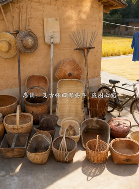 七八九十年代复古怀旧老物件装饰