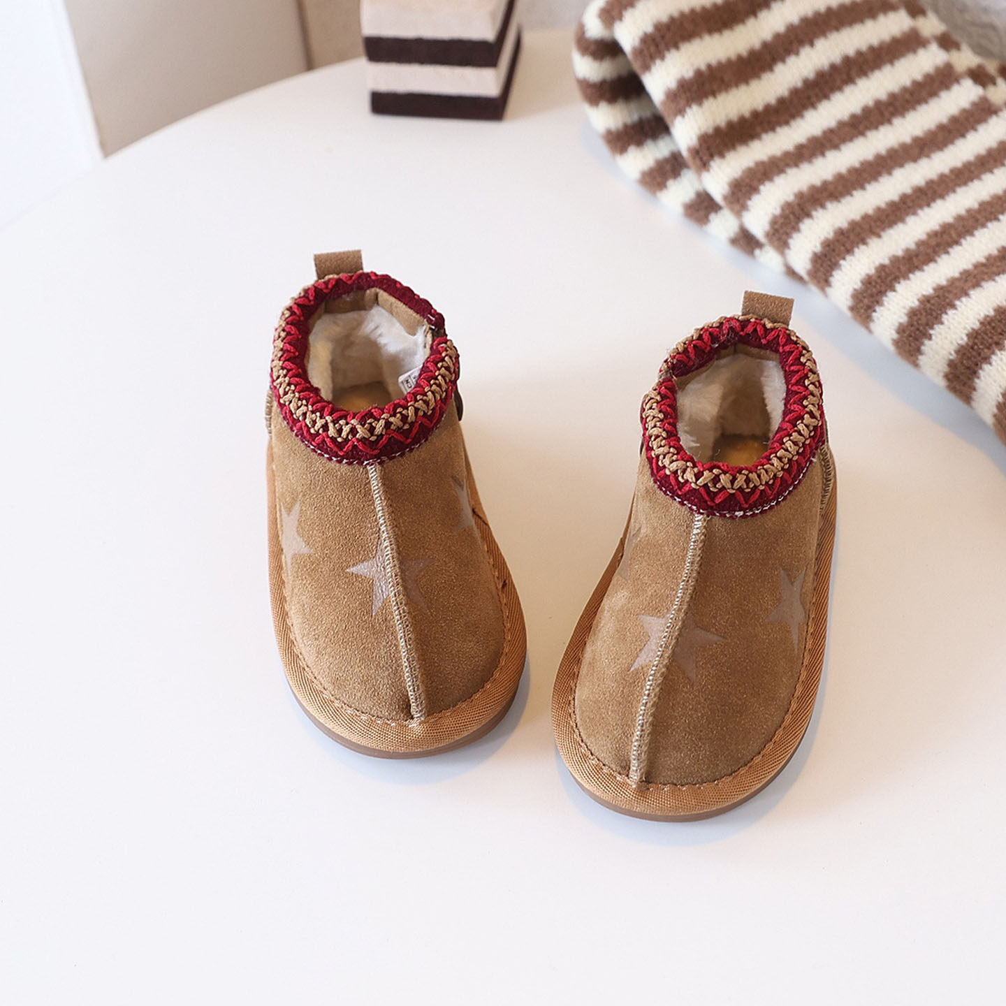 书萌1-6岁女小童防滑雪地靴2025冬季新款加绒保暖女宝休闲大棉鞋,淘宝优惠券,粉丝福利购,淘宝优惠卷