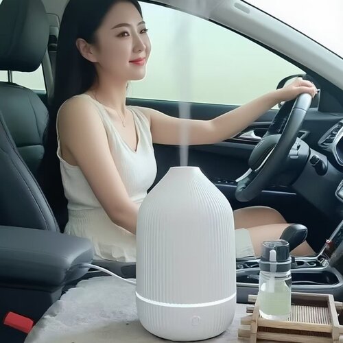 多特瑞精油专用香薰机卧室床头香薰灯usb加湿器家用静音室内助眠 - 图0