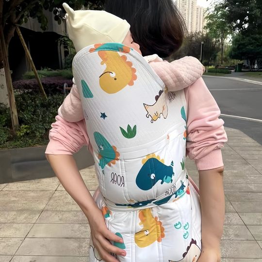 贵州传统婴儿背带兜小月龄宝宝背带外出背娃岁前抱后背式简易背扇