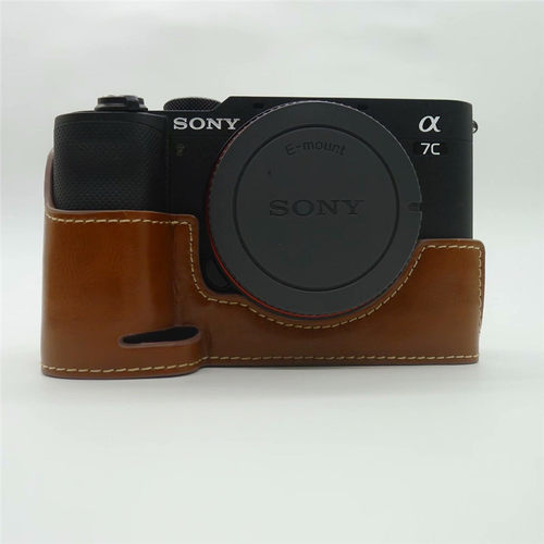 适用索尼 A7C A7II A7III A9 A74 RX1R RX1RII微单相机包皮套底座 - 图1