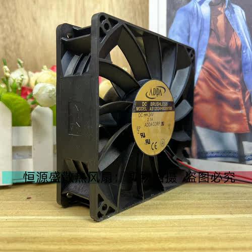 ADDA AS12024HB389100 12038 24V 2.10A 12CM/厘米变频器散热风机 - 图2