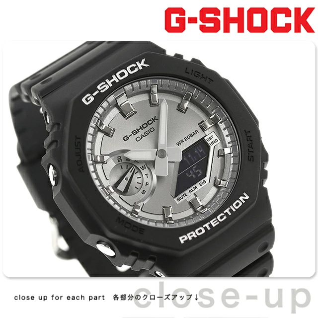 日本代购 CASIO G-SHOCK卡西欧2100休闲运动防水男女运动石英手表