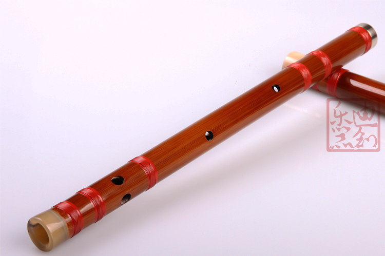 大师制笛-10孔专业接铜竹韵制竹笛 迪创乐器笛子