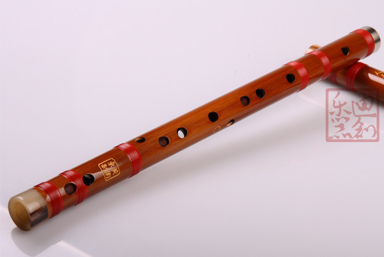 大师制笛-10孔专业接铜竹韵制竹笛 迪创乐器笛子