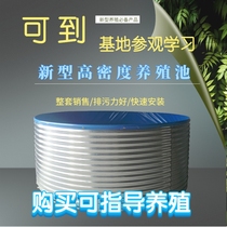 Galvanized Sheet High Density Canvas Rearing Fish Pool Round Knife Scraping Cloth Thickened Galvanized Iron Bunker Barrel Breeding Storage Tank Fish Pond