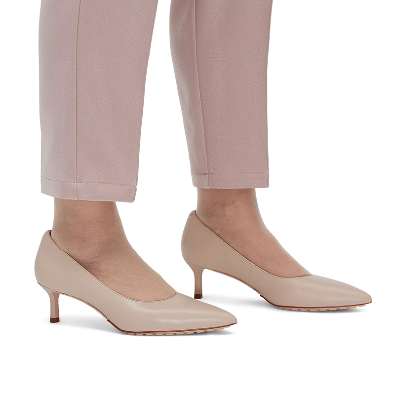 clarks其乐女鞋25年夏季新款气质高级裸色高跟鞋单鞋Adela Court - 图0