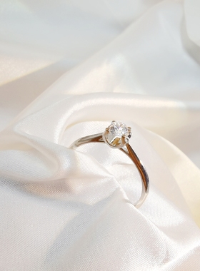 925纯银牛头戒指女情人节礼物