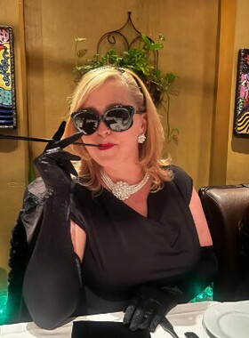 赫本风轻奢新娘水钻吊坠仿珍珠项链盖茨比舞会珍珠颈链手套烟杆