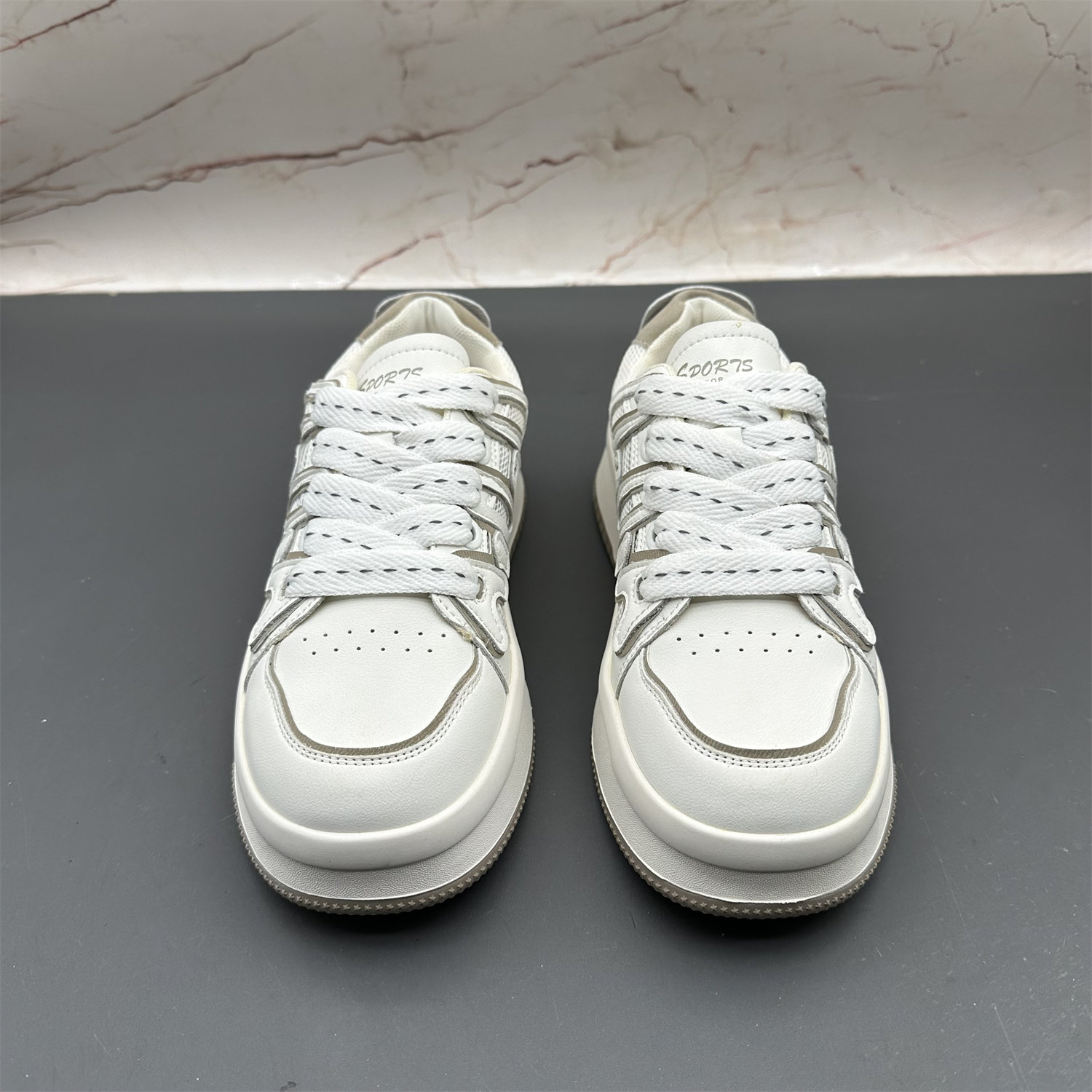 断码撤柜处理女鞋新款圆头系带网纱百搭松糕底休闲百搭运动单鞋,淘宝优惠券,粉丝福利购,淘宝优惠卷