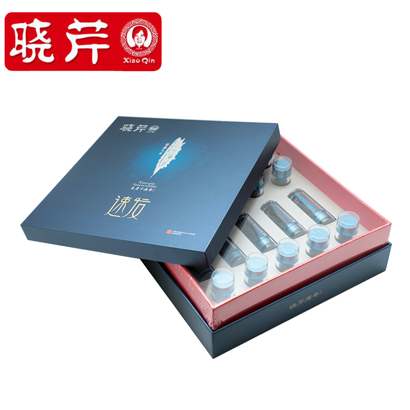 晓芹旗舰店晓芹速发干海参6-8小时免煮速发38克干货大连辽刺参礼盒一泡即食1
