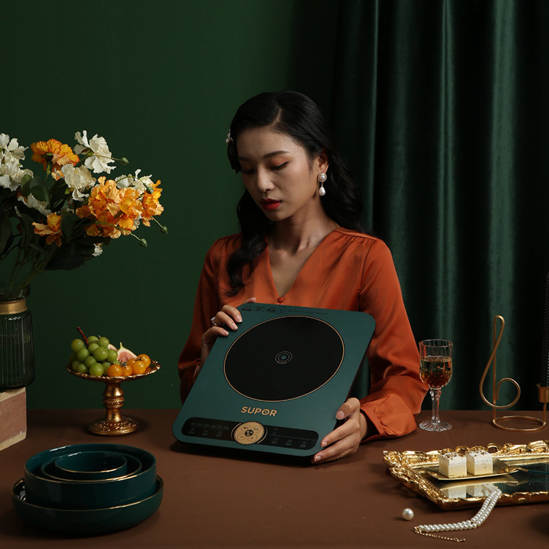 苏泊尔天居专卖店苏泊尔电磁炉家用多功能小型迷你大功率火锅炒菜一体爆炒电池炉3