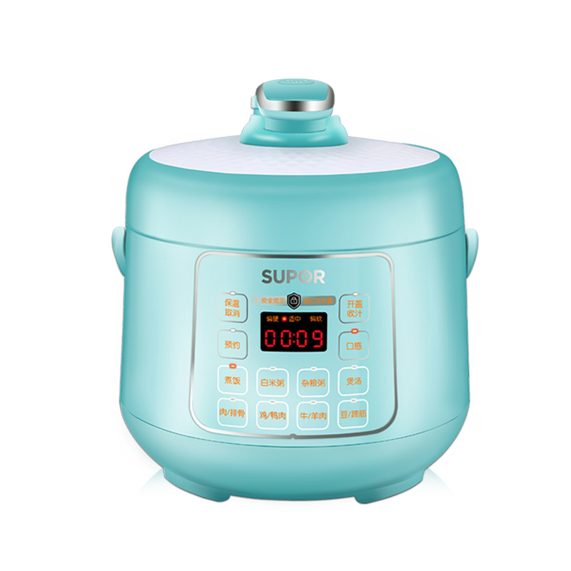 苏泊尔天居专卖店苏泊尔迷你电压力锅家用智能小型电高压锅饭煲1-2-3人0